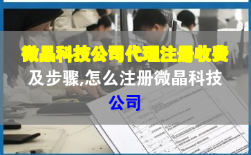 微晶科技公司代理注冊(cè)收費(fèi)及步驟,怎么注冊(cè)微晶科技公司